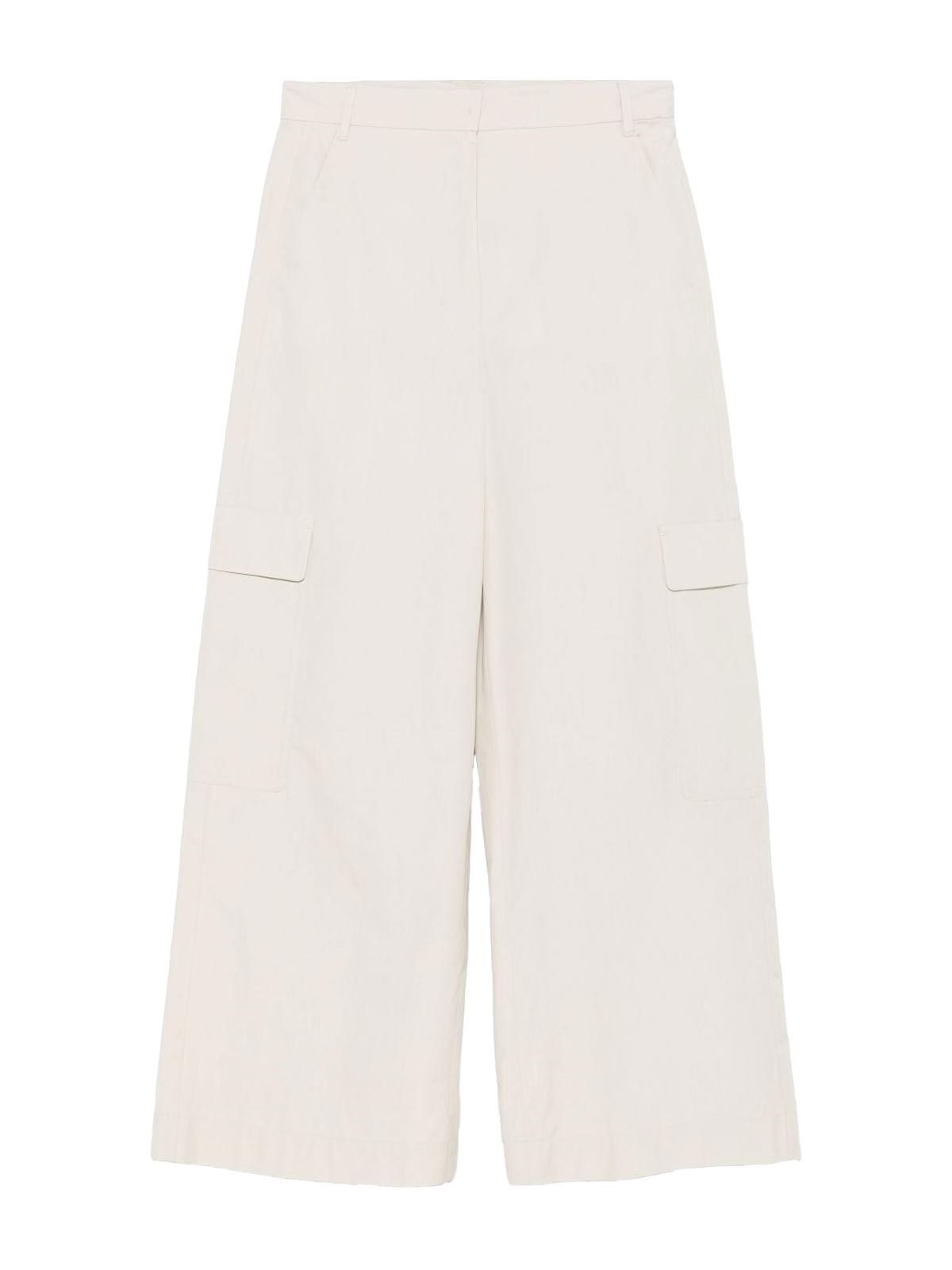 【送料&関税込】'S Max Mara Gloria Trousers Gloria high-rise cotton cargo pants in black - S Max Mara